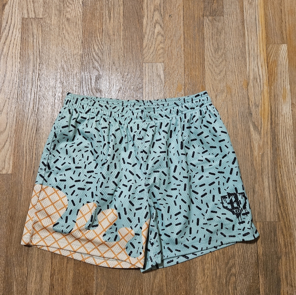 baseball lifestyle 101 mint ice cream shorts